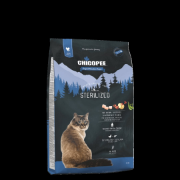 Chicopee Holistic Nature Line Sterilized - Премиум суха храна за кастрирани котки над 12 месеца, без зърно, с пилешко месо, 1.5 кг. 1